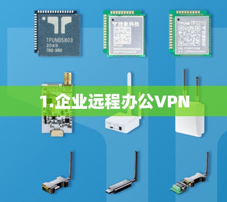 1.企业远程办公VPN
